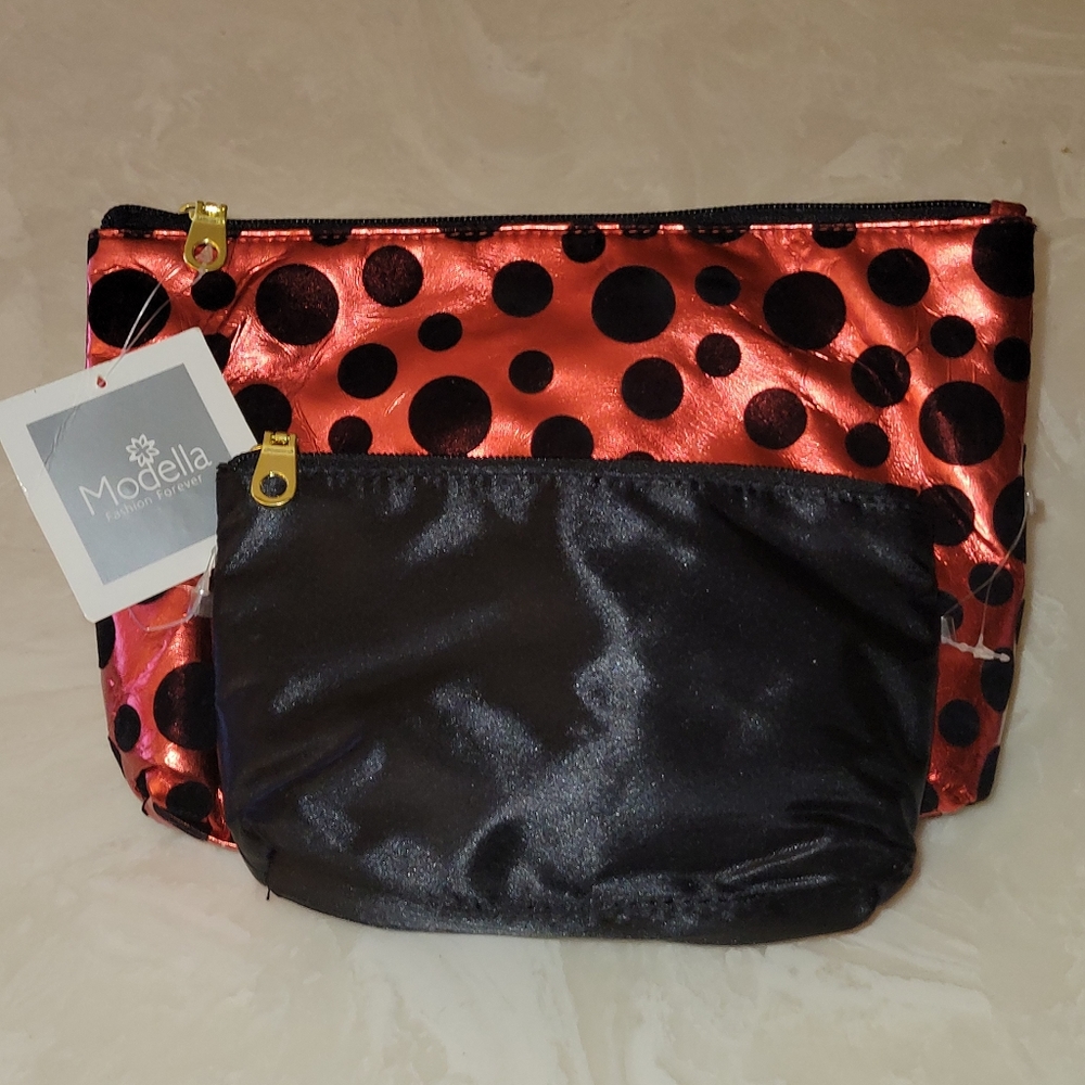 Modella 2pc Makeup/ Cosmetic bags